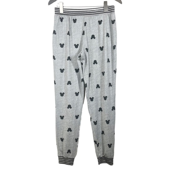 Disney Mickey Mouse Lounge pants in gray with red and black Size small - Picture 1 of 3